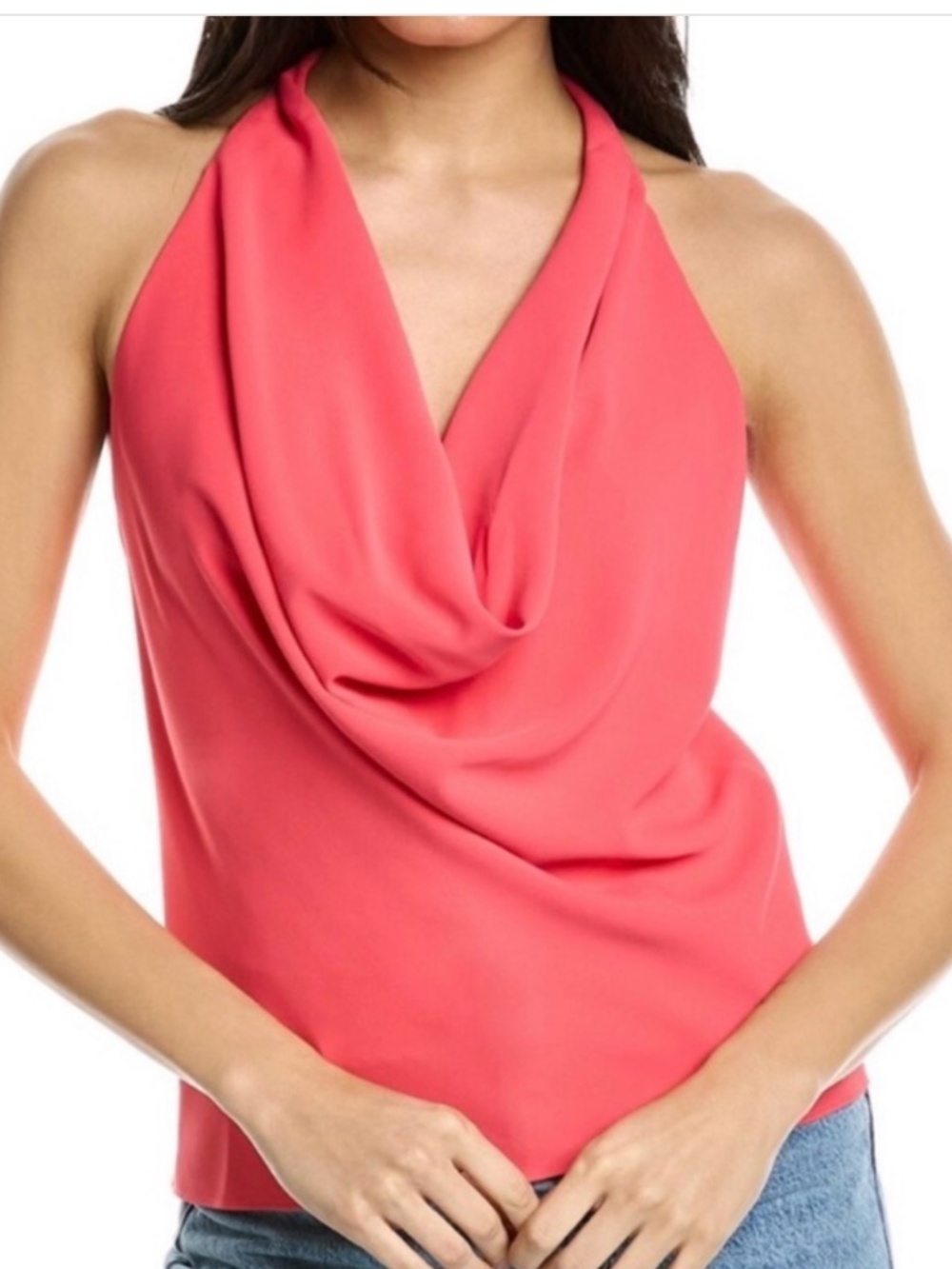 A.L.C. Dixon Cowl neck Top - Salmon, NWT